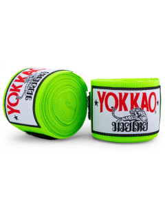 Yokkao Premium Muay Thai Handwraps - Neon Green