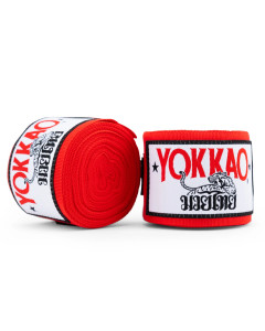 Yokkao Premium Muay Thai Handwraps - Red