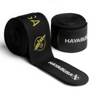 Hayabusa Deluxe Handwraps - Black / Gold - 4,5 meter