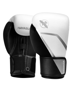 Hayabusa E1 Boxing Gloves Kids - White/Silver