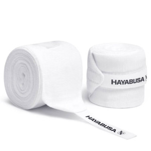 Hayabusa Gauze Boxing Handwraps - White
