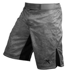 Hayabusa Hexagon Fight Shorts - Grey