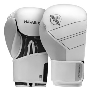 Hayabusa S4 Boxing Gloves - Leather - White