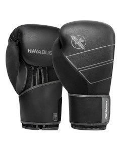 Hayabusa S4 Boxing Gloves - Leather - Black