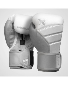 Hayabusa T3 Boxing Gloves - White / Grey