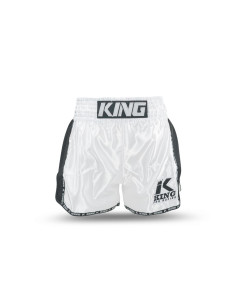 King Pro Boxing - KPB Bangkok 3 - Muay Thai Shorts White