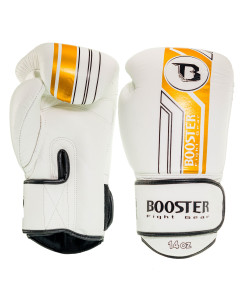 Booster Boxing Gloves BGL V9 - White / Gold