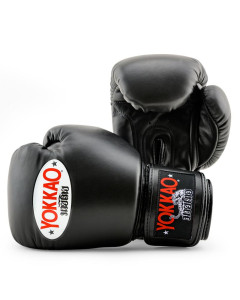 Yokkao Matrix Boxing Gloves - Leather - Black