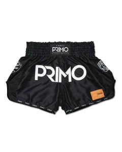 Primo Muay Thai Shorts - Free Flow Series - Gotham's Finest - Black