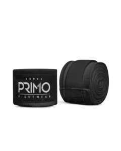 Primo Standaard Bandages Charcoal Black - 4 m - Black