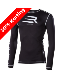 Rinkage Basis Long Sleeve Rashguard - Black