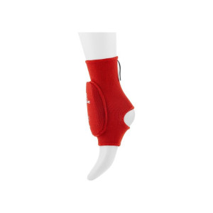 Rinkage Hurricain Ankle Supports With Instep Padding - Red