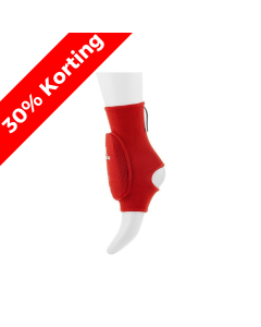 Rinkage Hurricain Ankle Supports With Instep Padding - Red