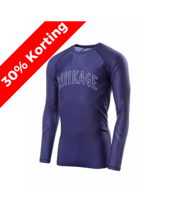 Rinkage Olympia Long Sleeve Rashguard - Blue