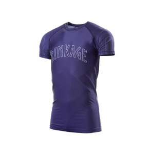 Rinkage Olympia Rashguard With short sleeves - Blue