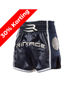 Rinkage Thai Stallion Muay Thai Short- Dark Blue