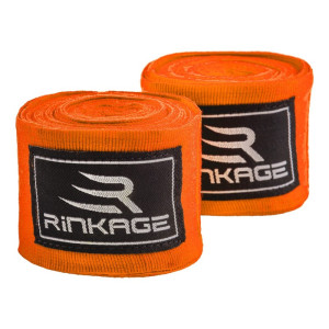 Rinkage Vanquish Handwraps - 450 cm - Orange