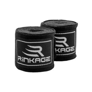 Rinkage Vanquish Handwraps - 450 cm - Black
