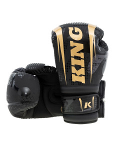 King Pro Boxing - Boxing Gloves - Shogun - Black / Gold