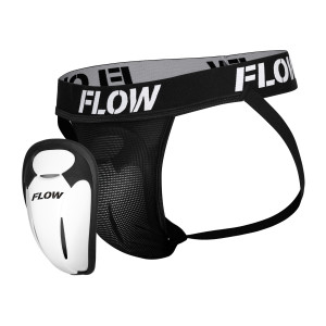 Flow Fightgear Premium Tiefschutz - Herren - Schwarz