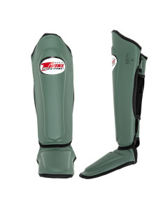 Twins SGL-7 Shin Guards - Olive Green