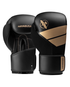 Hayabusa S4 Boxing Gloves - Black/Gold