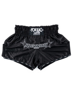 Yokkao Institution Carbonfit Shorts - Satin Mix - Black