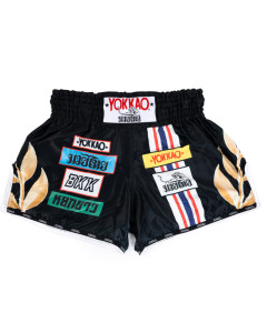 Yokkao - Limited Edition - First At The Race Carbonfit Shorts - Satin - Black