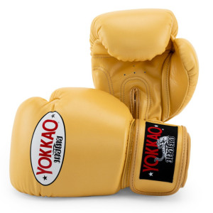 Yokkao Matrix Boxing Gloves - Leather - Mango