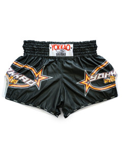 Yokkao Vertical Carbonfit Shorts - Satin Mix - Black