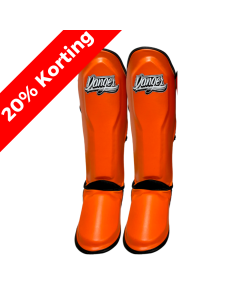 Danger Youth Shin Guards - PU - Orange