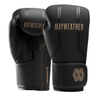 Hayabusa Mayweather Contender Boxing Gloves - Black/Gold