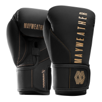 Hayabusa Mayweather Champ Boxing Gloves - Black/Gold