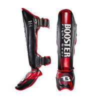 Booster Shin Guards BSG V3 - Black / Red