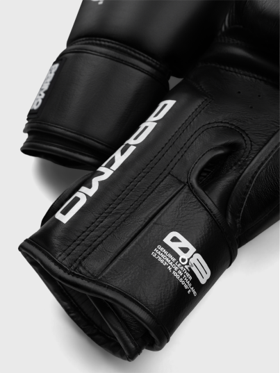 Primo Mamba Serie Boxhandschuhe - Echtes Leder - Schwarz