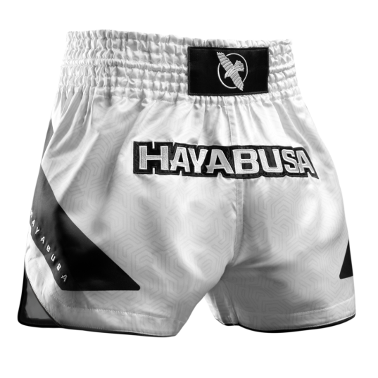 Hayabusa Core Muay Thai Shorts - Weiß