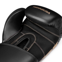 Hayabusa S4 Boxing Gloves - Black/Gold