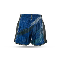 King Pro Boxing KPB STORM 4-S Muay Thai Shorts - Blue