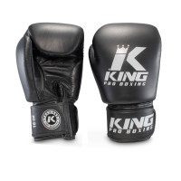 King Pro Boxing - Boxing Gloves - BGVL 3 - Black / White