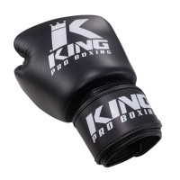 King Pro Boxing - Boxing Gloves - BGVL 3 - Black / White