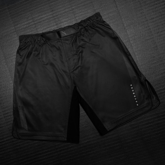 Hayabusa Core Full-Length Fight Shorts für Männer - Schwarz