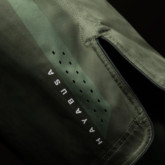 Hayabusa Core Full-Length Fight Shorts für Männer - Dunkelgrün