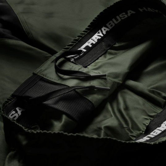 Hayabusa Core Full-Length Fight Shorts für Männer - Dunkelgrün