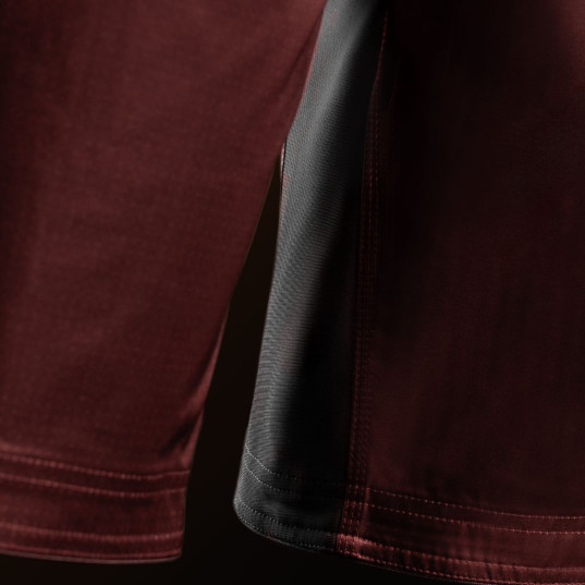 Hayabusa Core Full-Length Fight Shorts für Männer - Dunkelrot