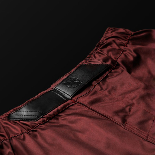 Hayabusa Core Full-Length Fight Shorts für Männer - Dunkelrot