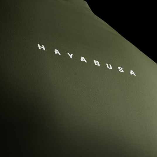 Hayabusa Core Kurzarm Rashguard - Dunkelgrün