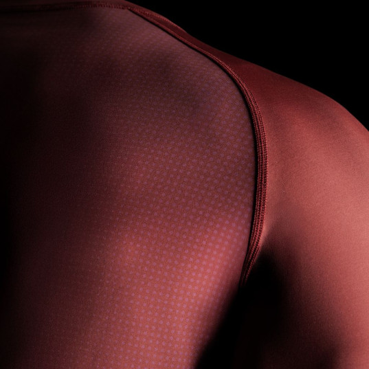 Hayabusa Core Kurzarm Rashguard - Dunkelrot