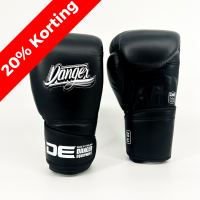 Danger Avatar Boxing Gloves - Leather - Black