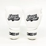 Danger Avatar Boxing Gloves - Leather - White