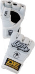 Danger Competition MMA Gloves - Semi-Leather - White